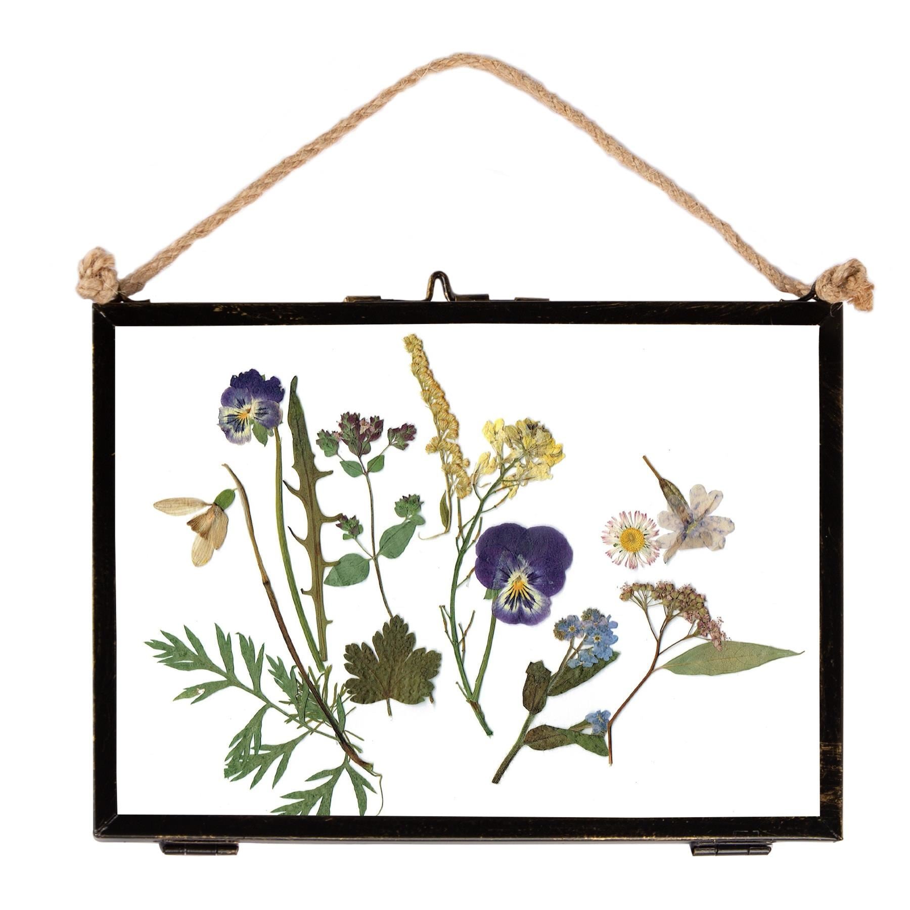 7" x 5" Glass Hanging Photo Frame - By Nicola Spring