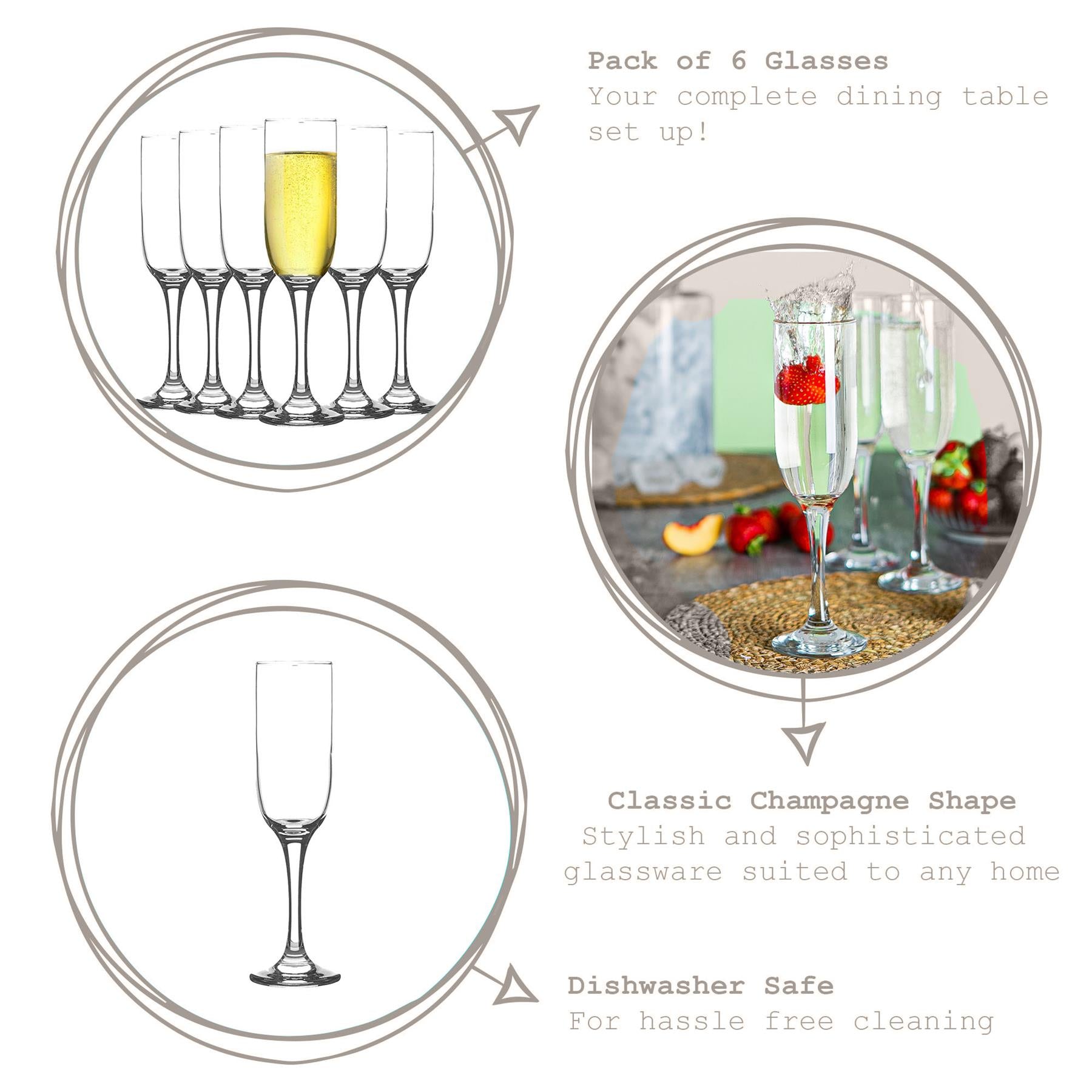Tokyo Champagne Glass - 210ml
