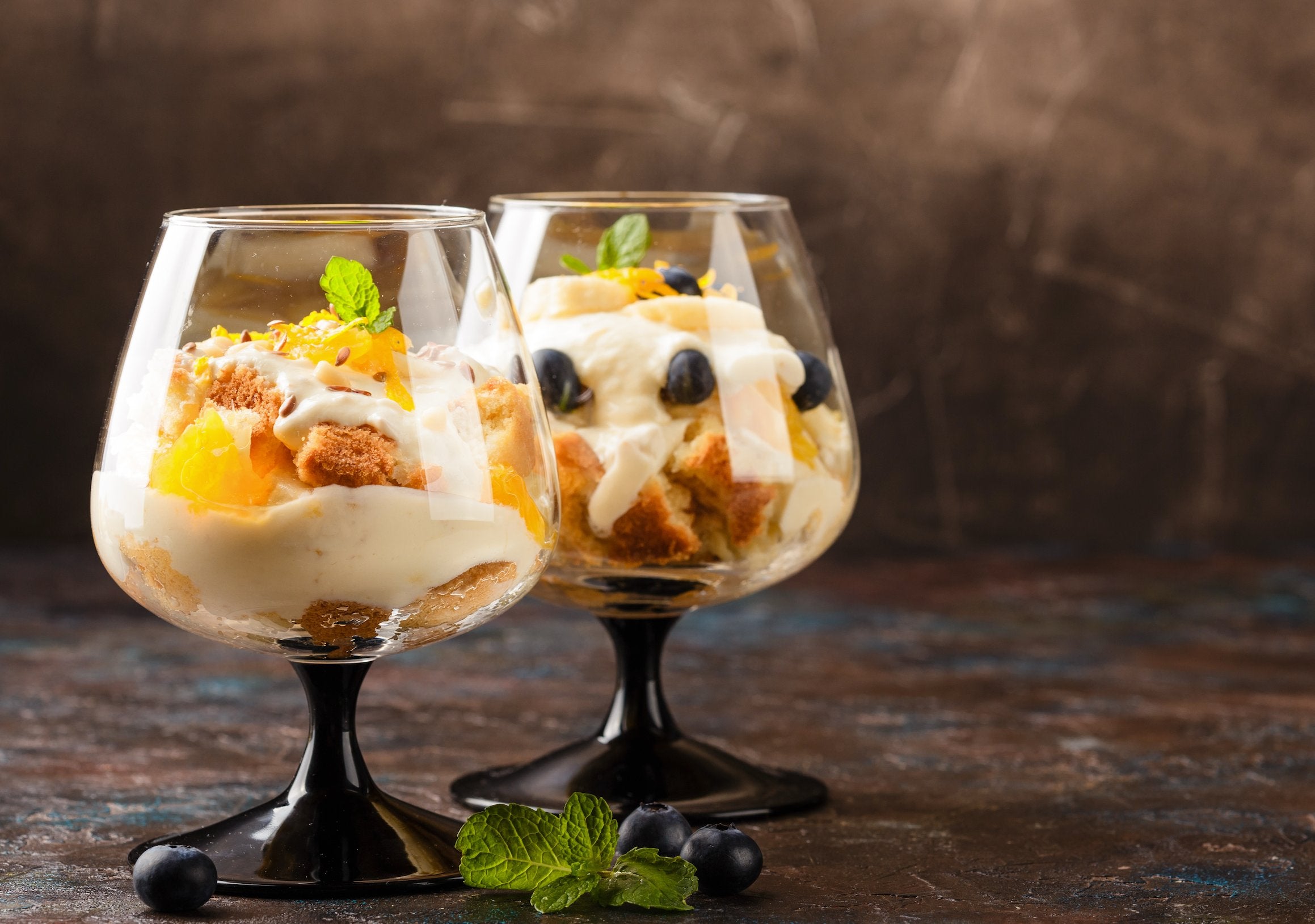 Glass Dessert Bowls