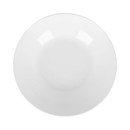 Round Opalware Pasta Bowl - 20cm - White