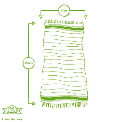Turkish Cotton Bath Towel - 160cm x 90cm