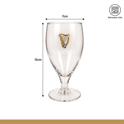 Guinness Stemmed Half Pint Glass