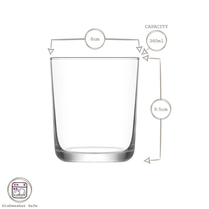 360ml Assos Whisky Glass