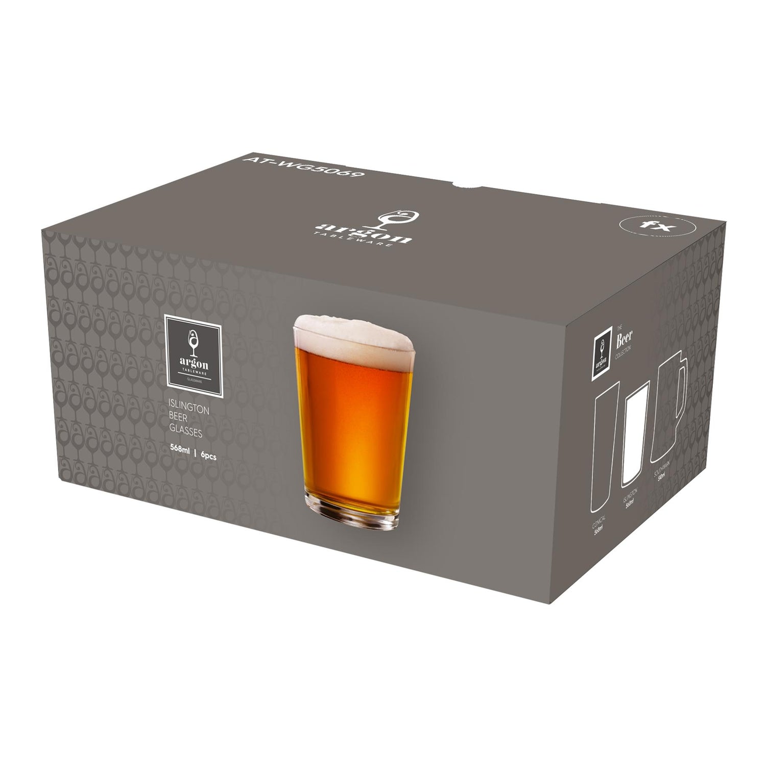 568ml (20oz) Islington Pint Beer Glass