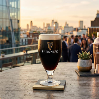 Guinness Stemmed Half Pint Glass