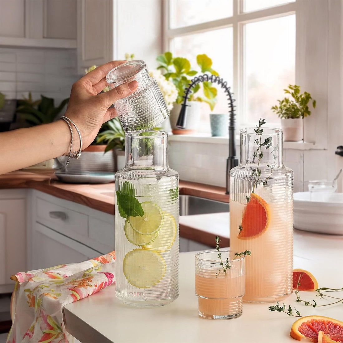 1.2 Litre Helen Glass Carafe