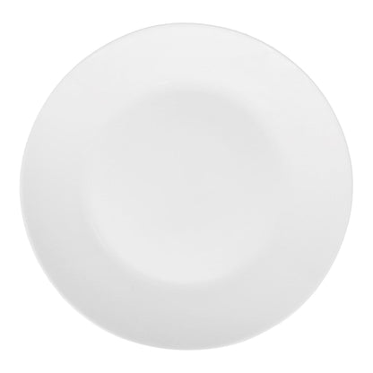 Round Opalware Dinner Plate - 25cm - White