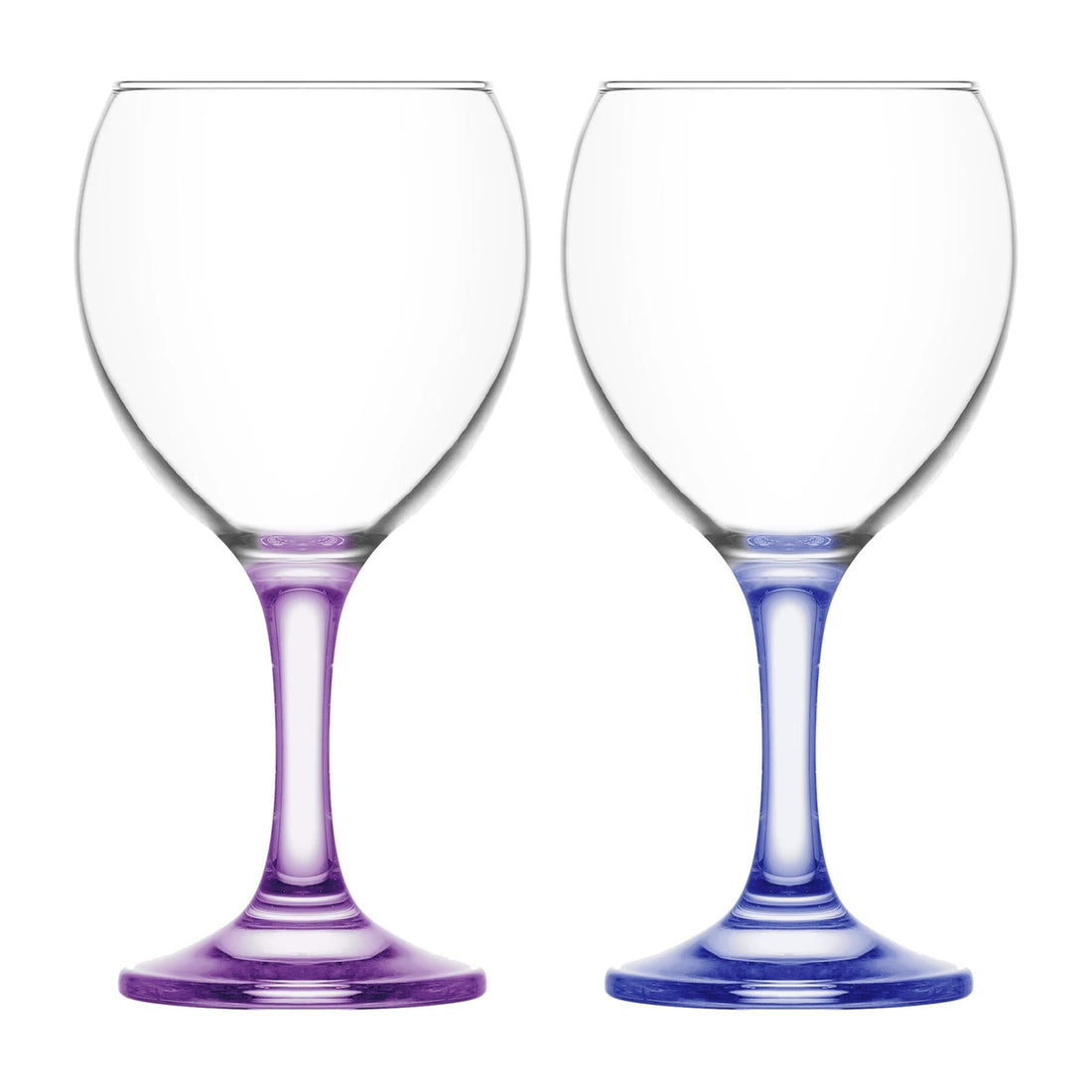 260ml Misket Wine Glass - Coloured Stem