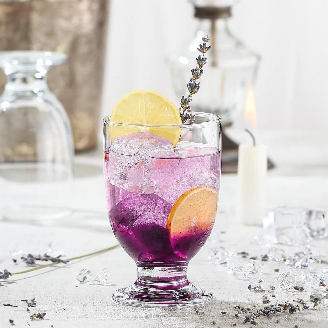 290ml Tokyo Glass Footed Tumbler