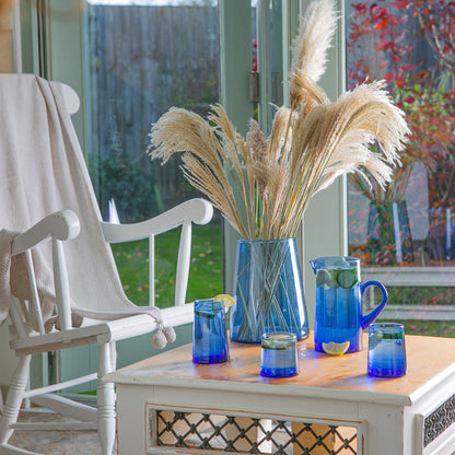 320ml Merzouga Recycled Highball Glass - Blue