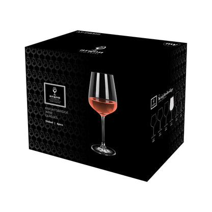 540ml Knightsbridge Crystal Rosé Wine Glass