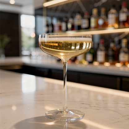 220ml Hoxton Crystal Champagne Coupe Glass