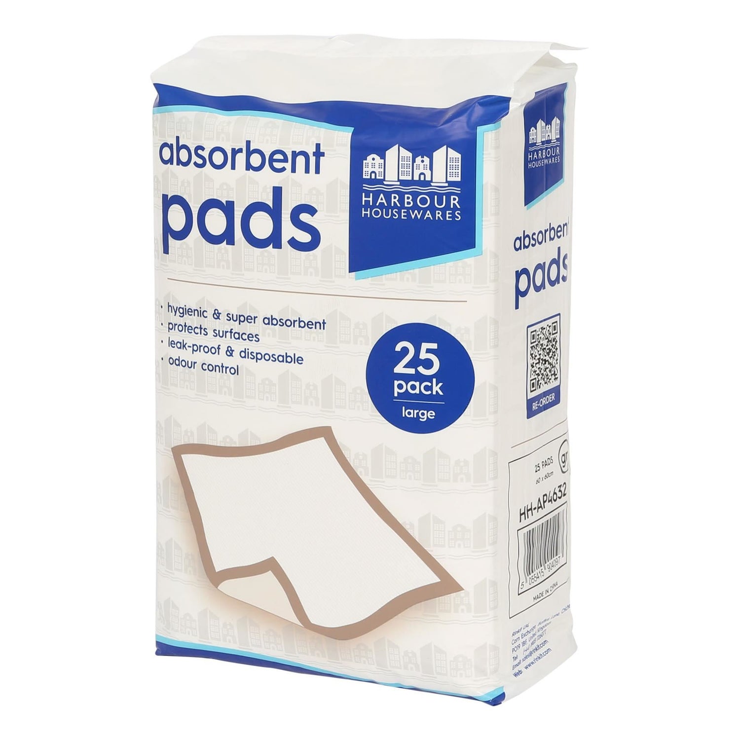 Disposable Puppy Training Pads - 60cm x 60cm - Pack of 25