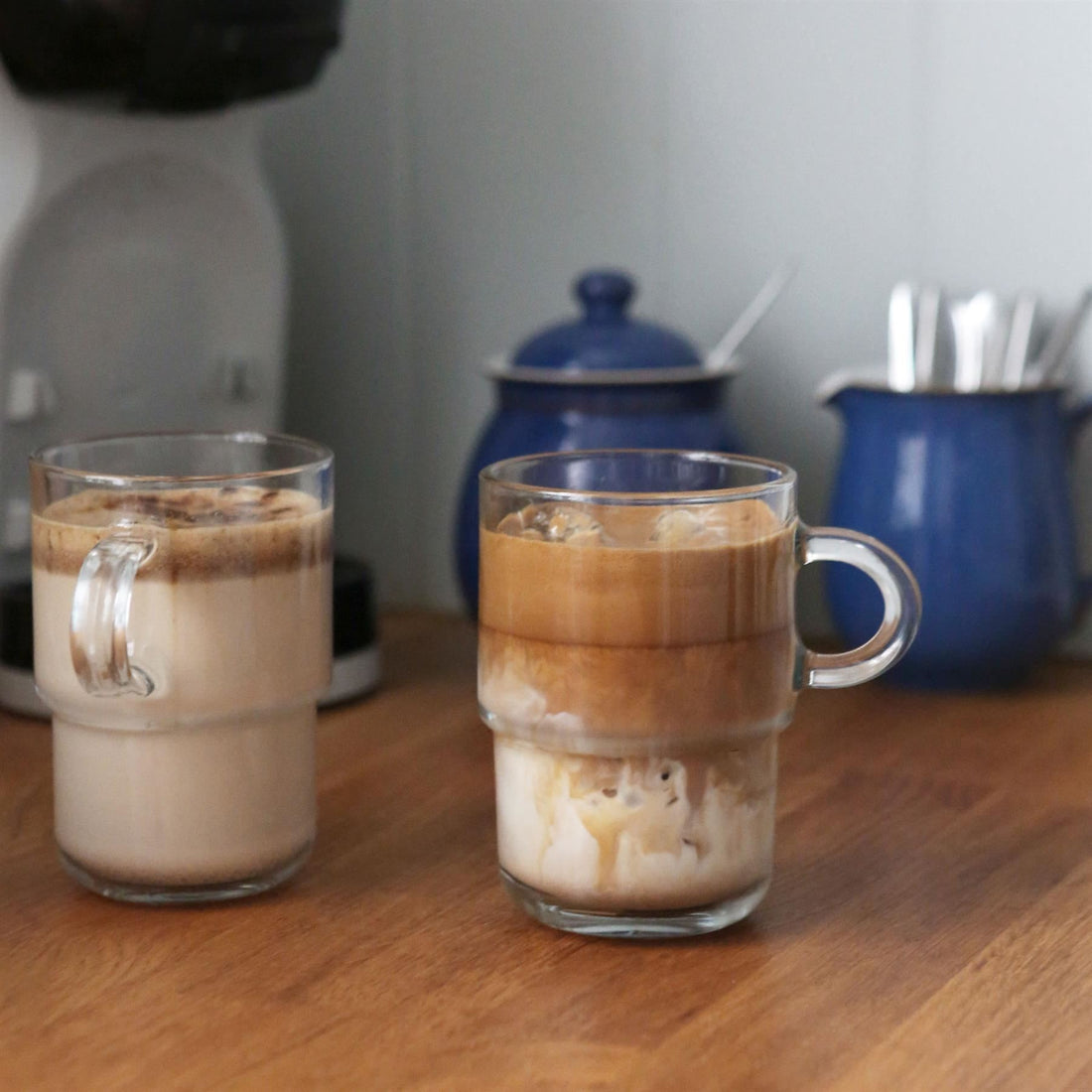 350ml Cozy Stacking Glass Coffee Cup