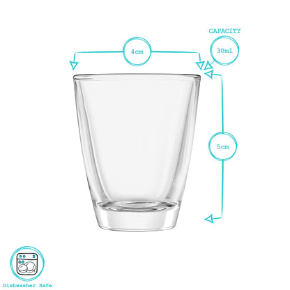 30ml Wide Shot Glass