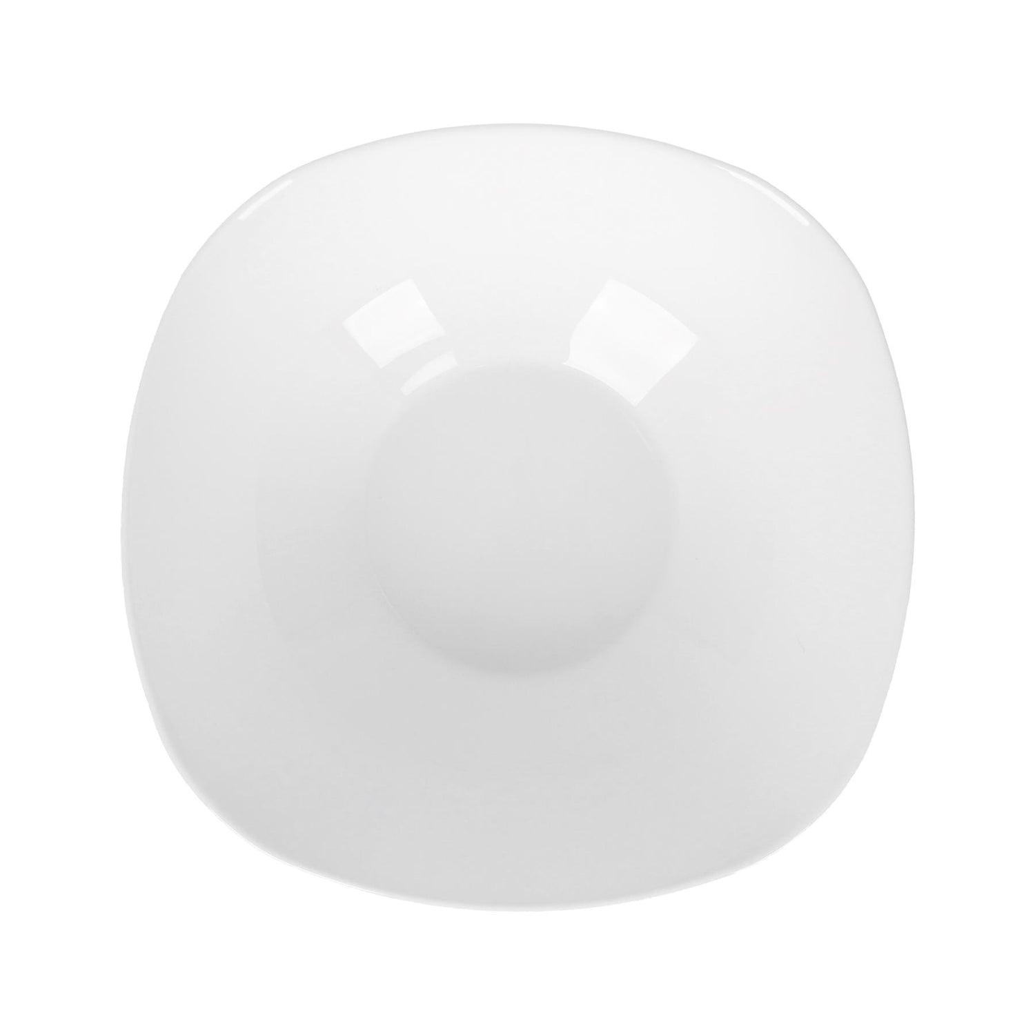 Square Opalware Pasta Bowl - 21cm - White