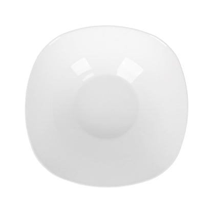 Square Opalware Pasta Bowl - 21cm - White