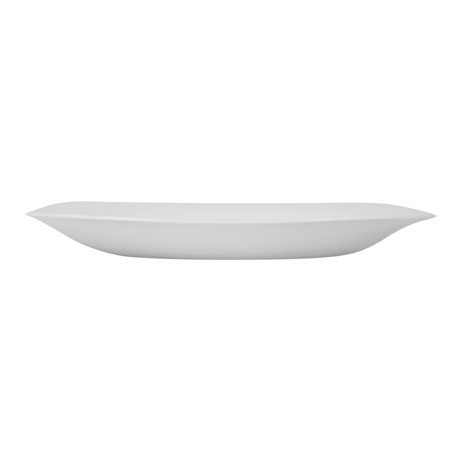 Square Opalware Buffet Dinner Plate - 22.5cm - White