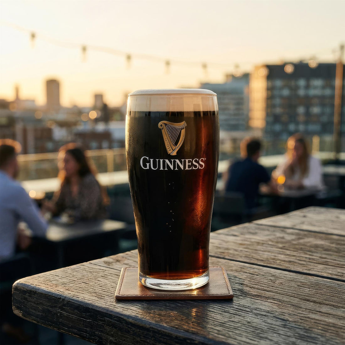 Guinness Tulip Pint Glass