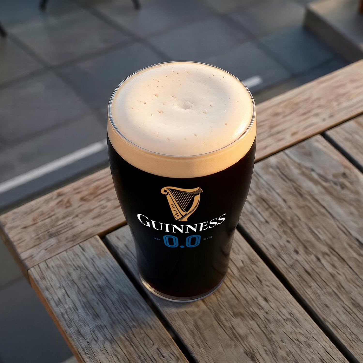 Guinness 2 Piece 0.0 Pint Glass Set