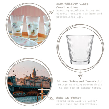 255ml Nora Glass Tumbler