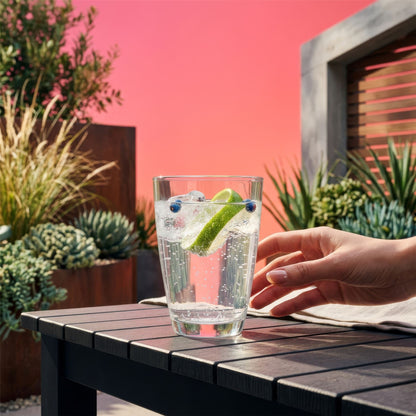 250ml Conical Glass Tumbler