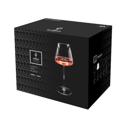 600ml Dulwich Crystal Rosé Wine Glass