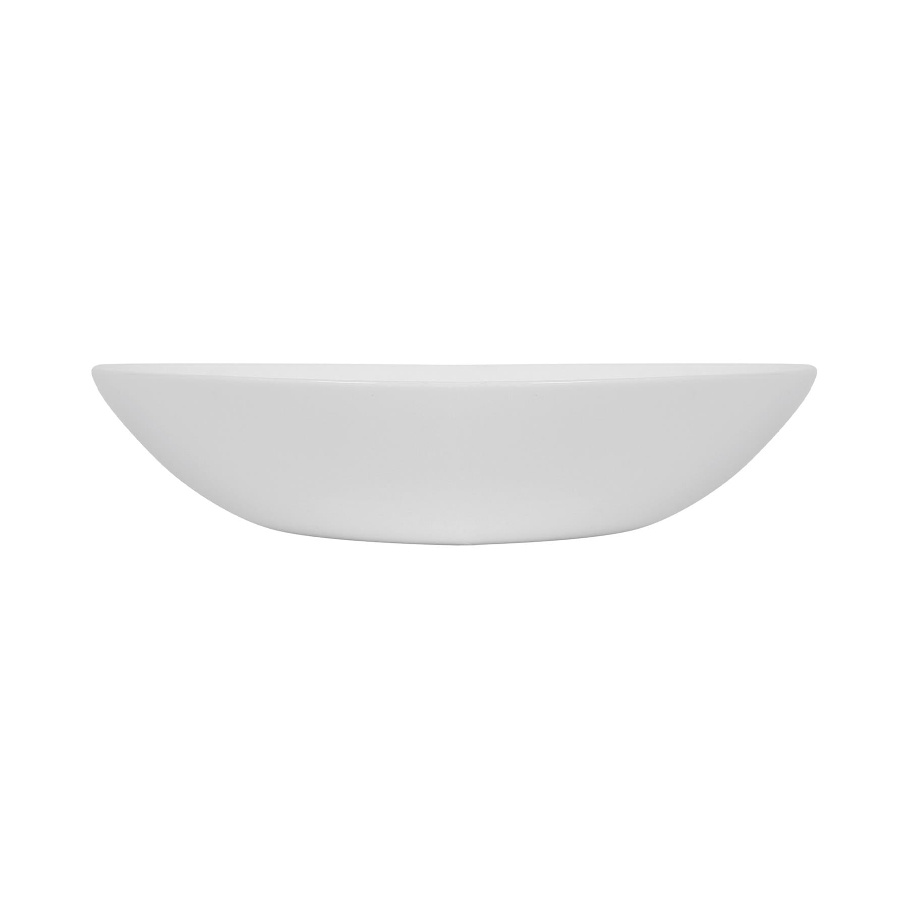 Round Opalware Pasta Bowl - 20cm - White