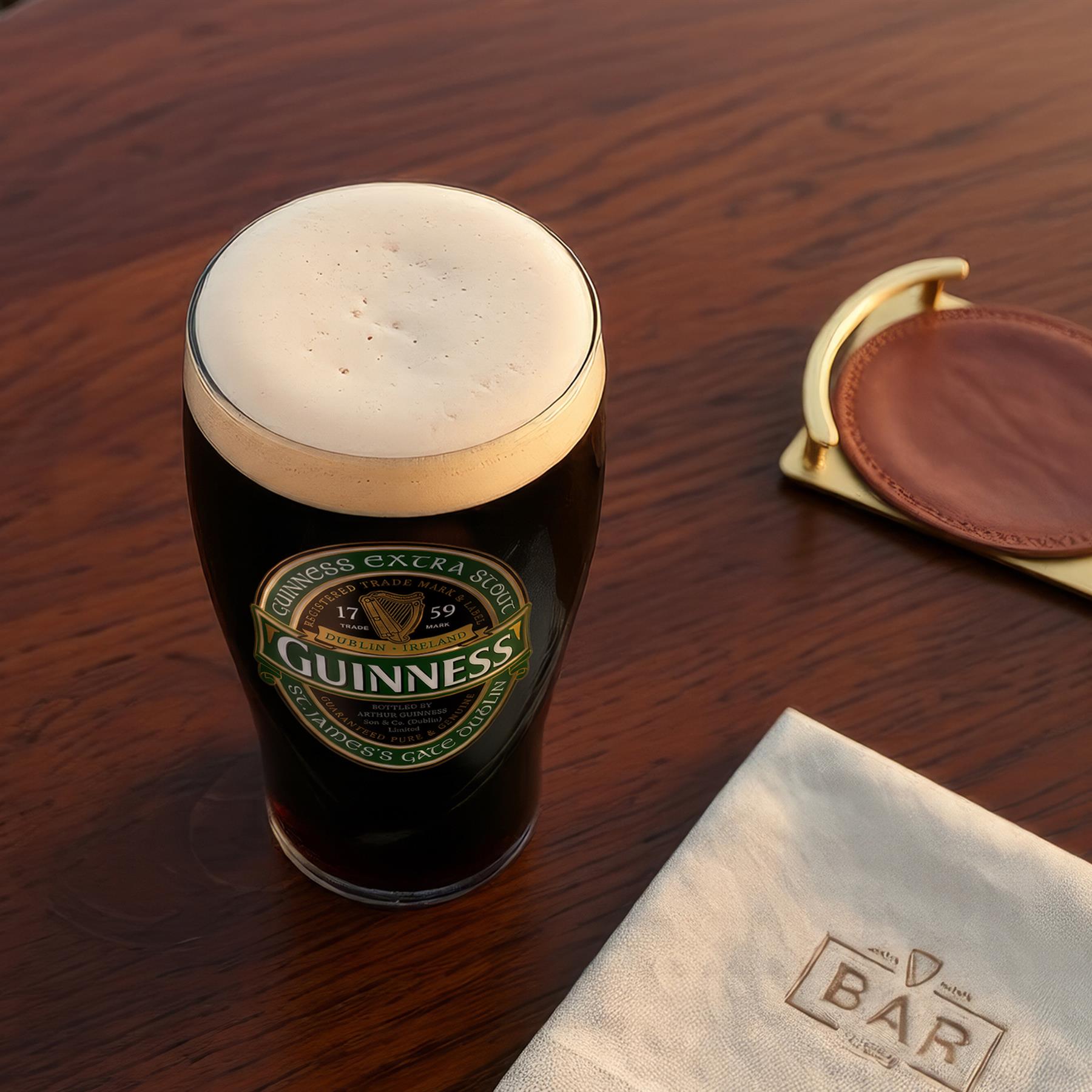 Guinness Ireland Pint Glass