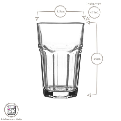 475ml Aras Highball Glass
