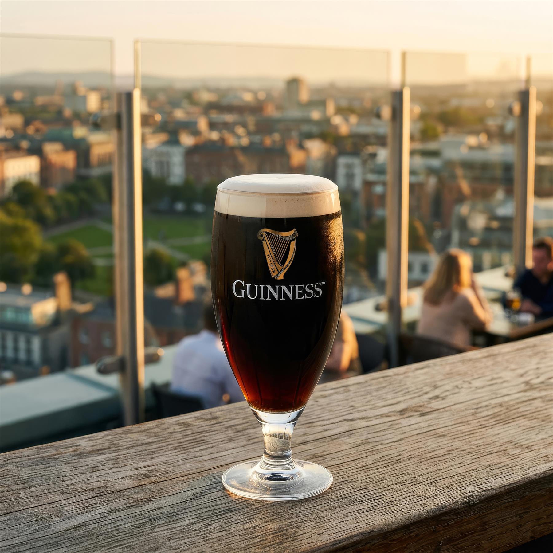 Guinness 2 Piece Stemmed Pint Glass Set