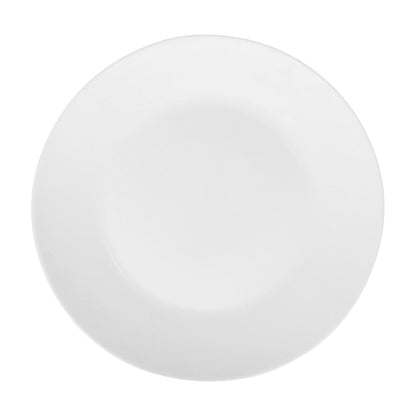 Round Opalware Buffet Dinner Plate - 22.5cm - White