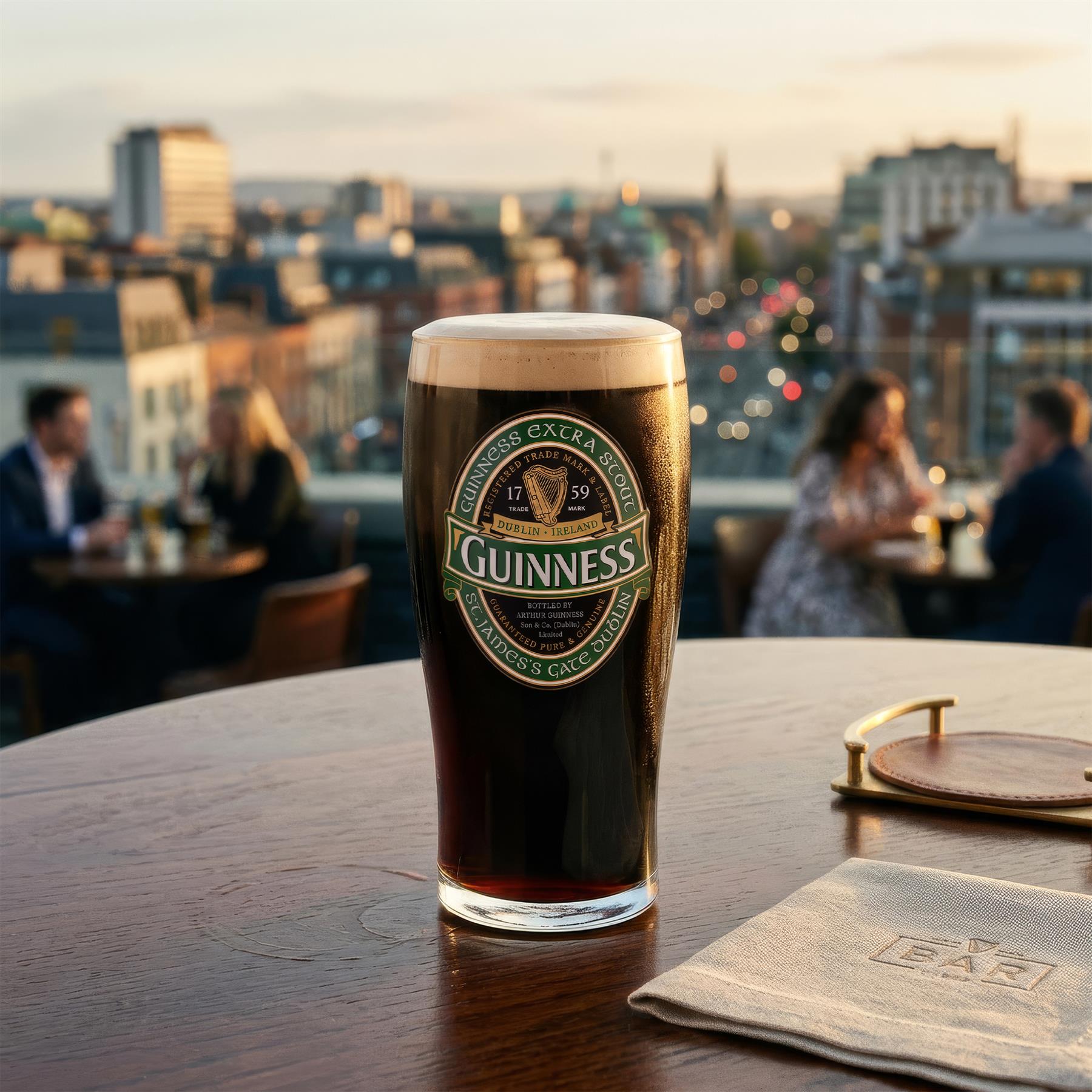 Guinness 2 Piece Ireland Pint Glass Set