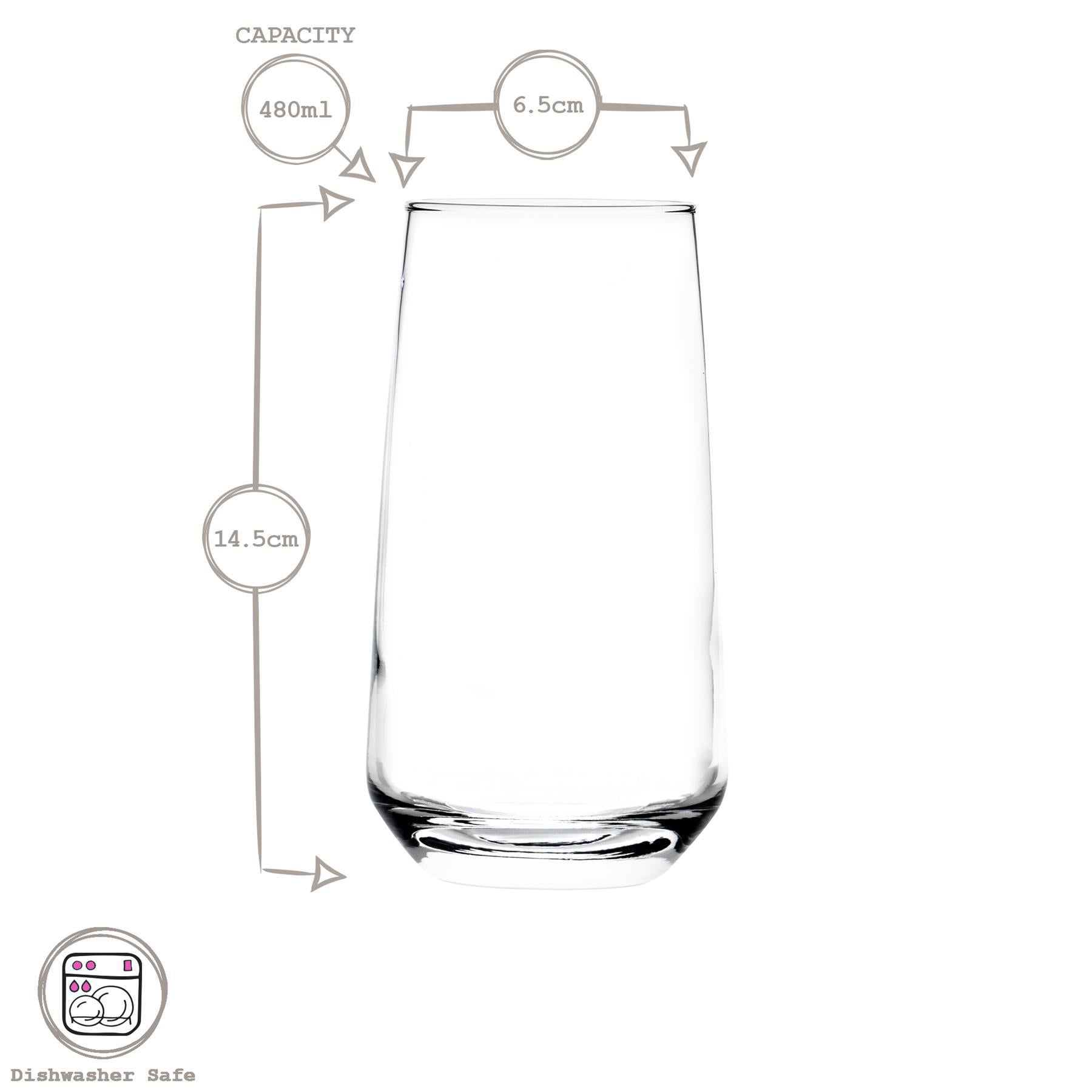480ml Lal Highball Glass