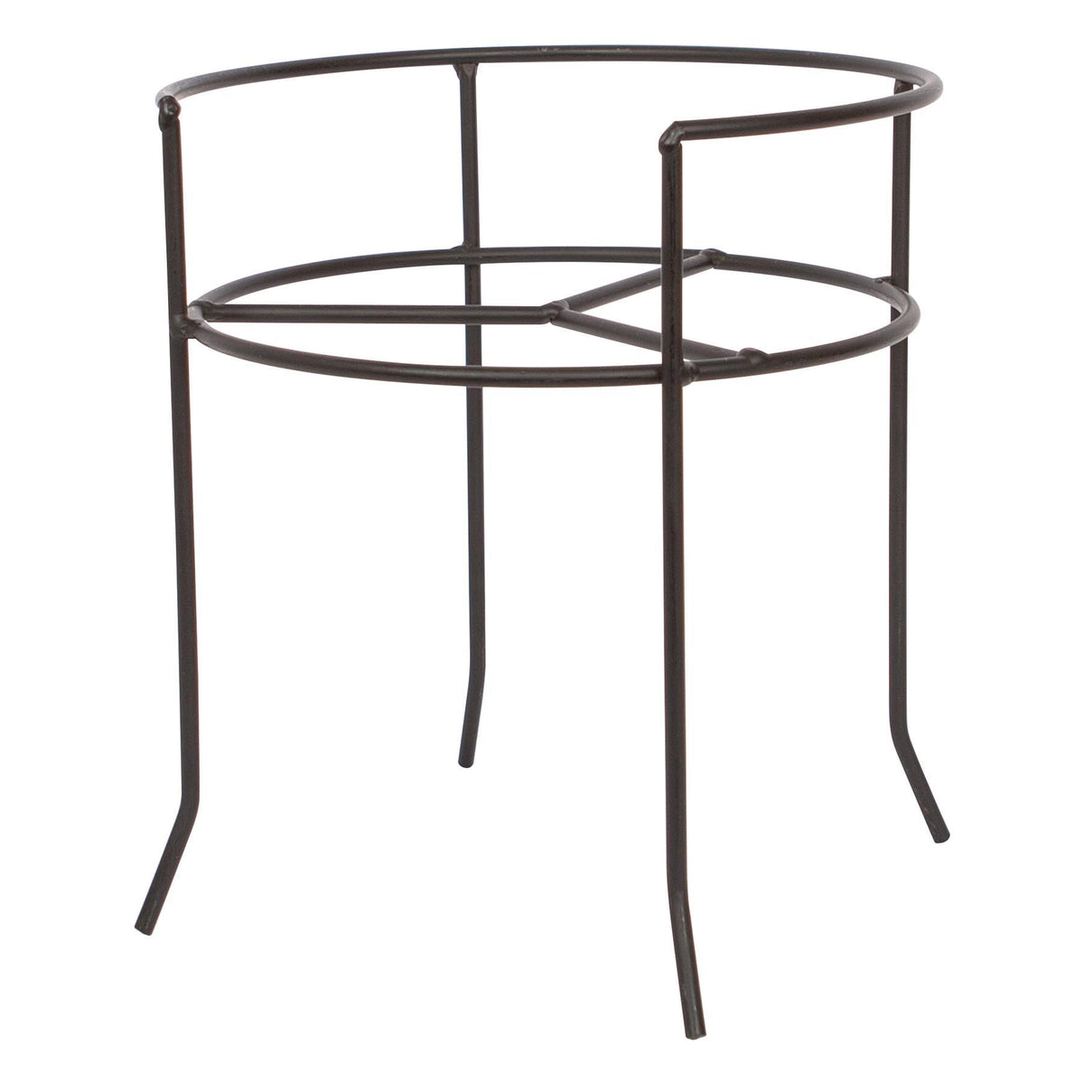 Metal Wire Drinks Dispenser Stand - Black