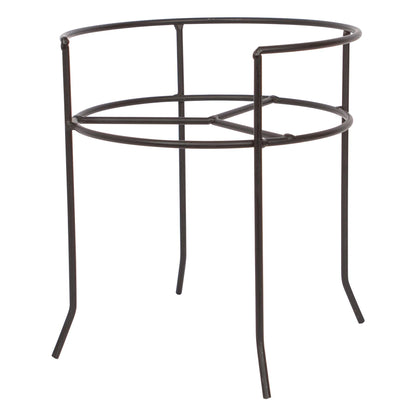 Metal Wire Drinks Dispenser Stand - Black