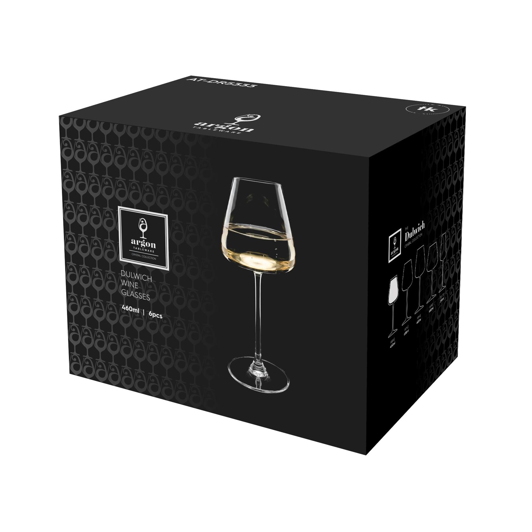 460ml Dulwich Crystal White Wine Glass