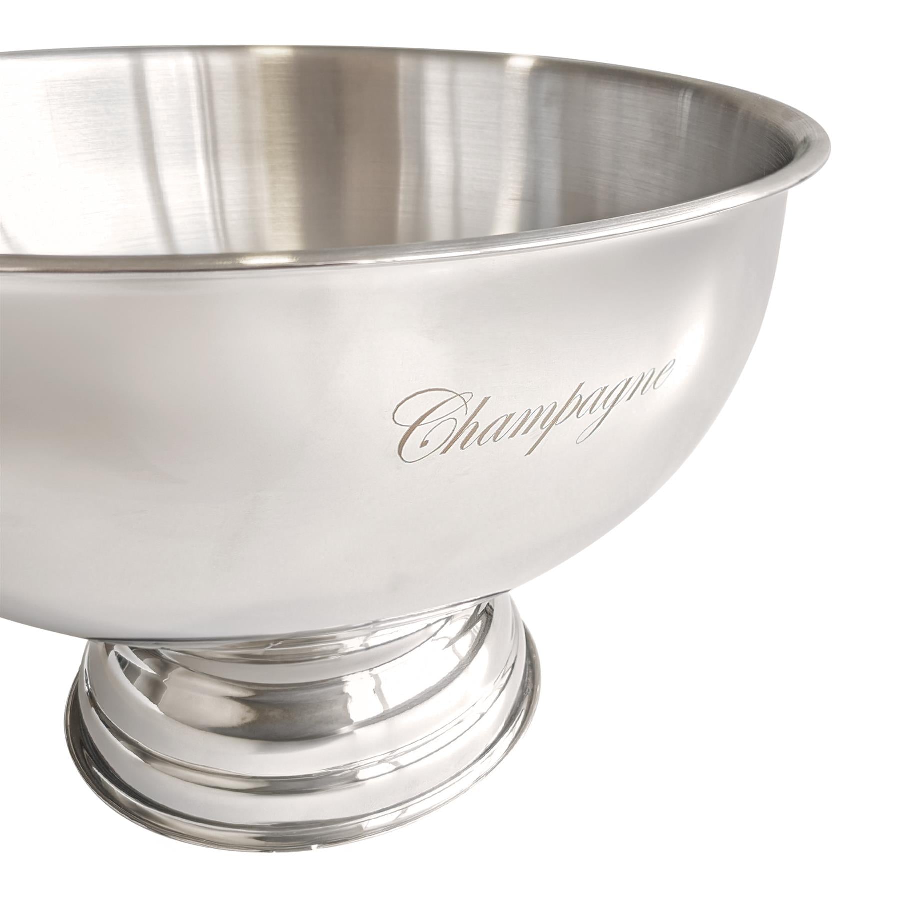 Stainless Steel Champagne Ice Bucket - 35cm - Engraved