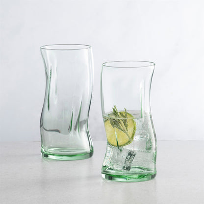 400ml Aware Amorf Recycled Highball Glass - Green