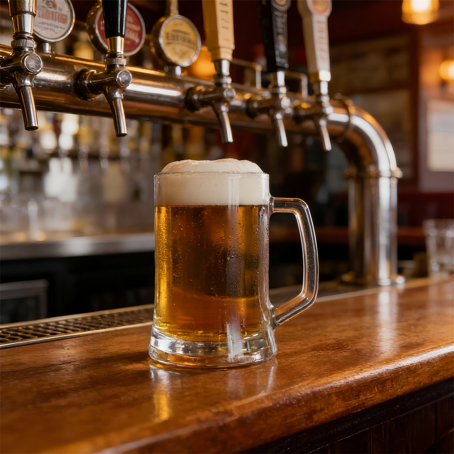 510ml (17oz) Southwark Glass Beer Mug