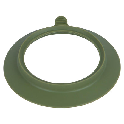 Bamboo Baby Weaning Bowl Suction Cup - Olive Green