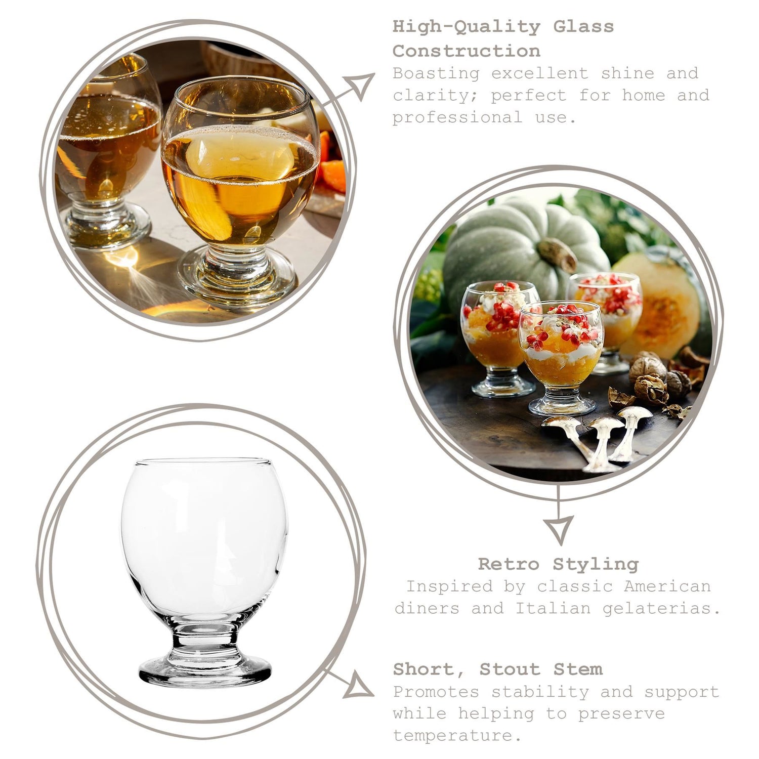 215ml Nectar Glass Tumbler
