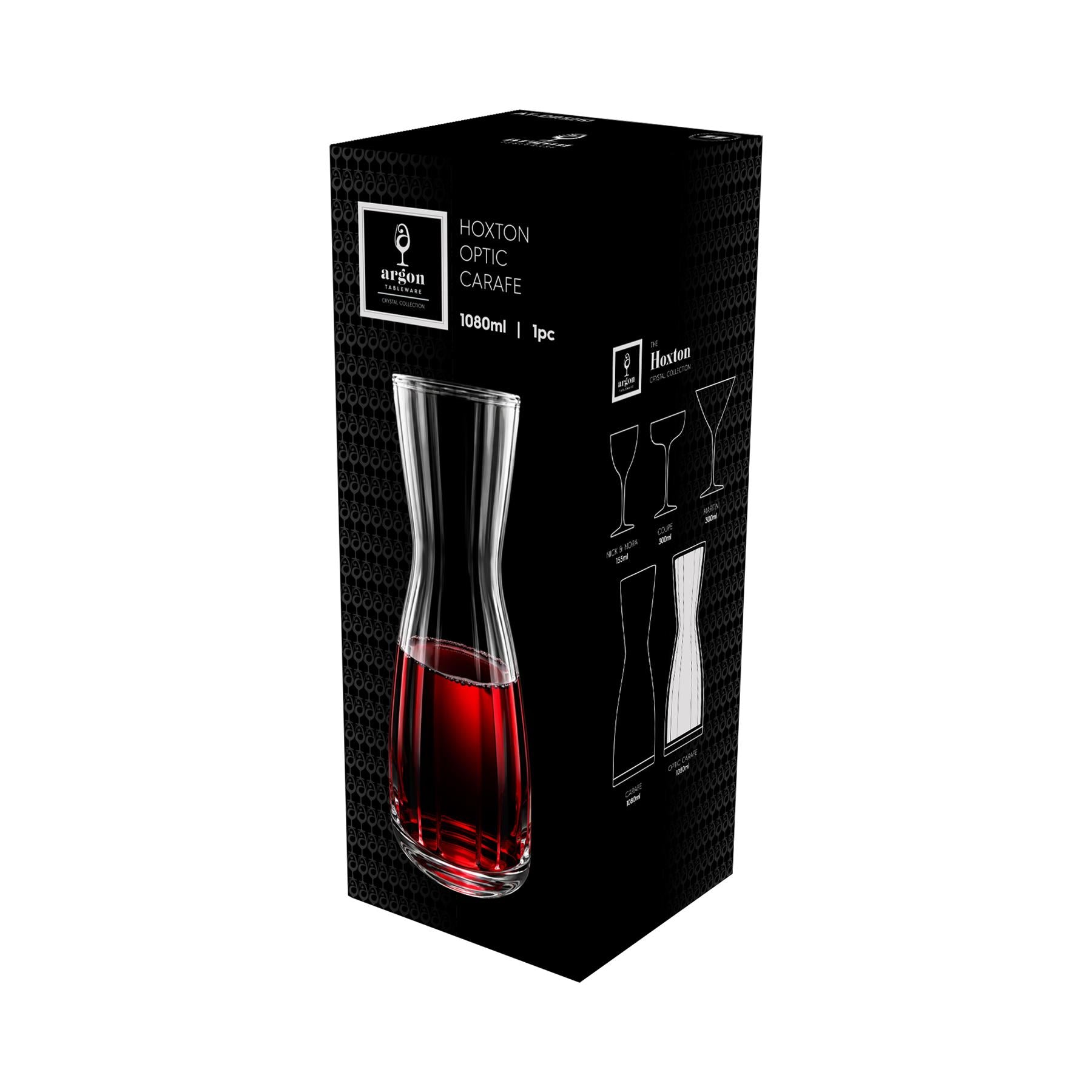 1.1L Hoxton Optic Crystal Carafe