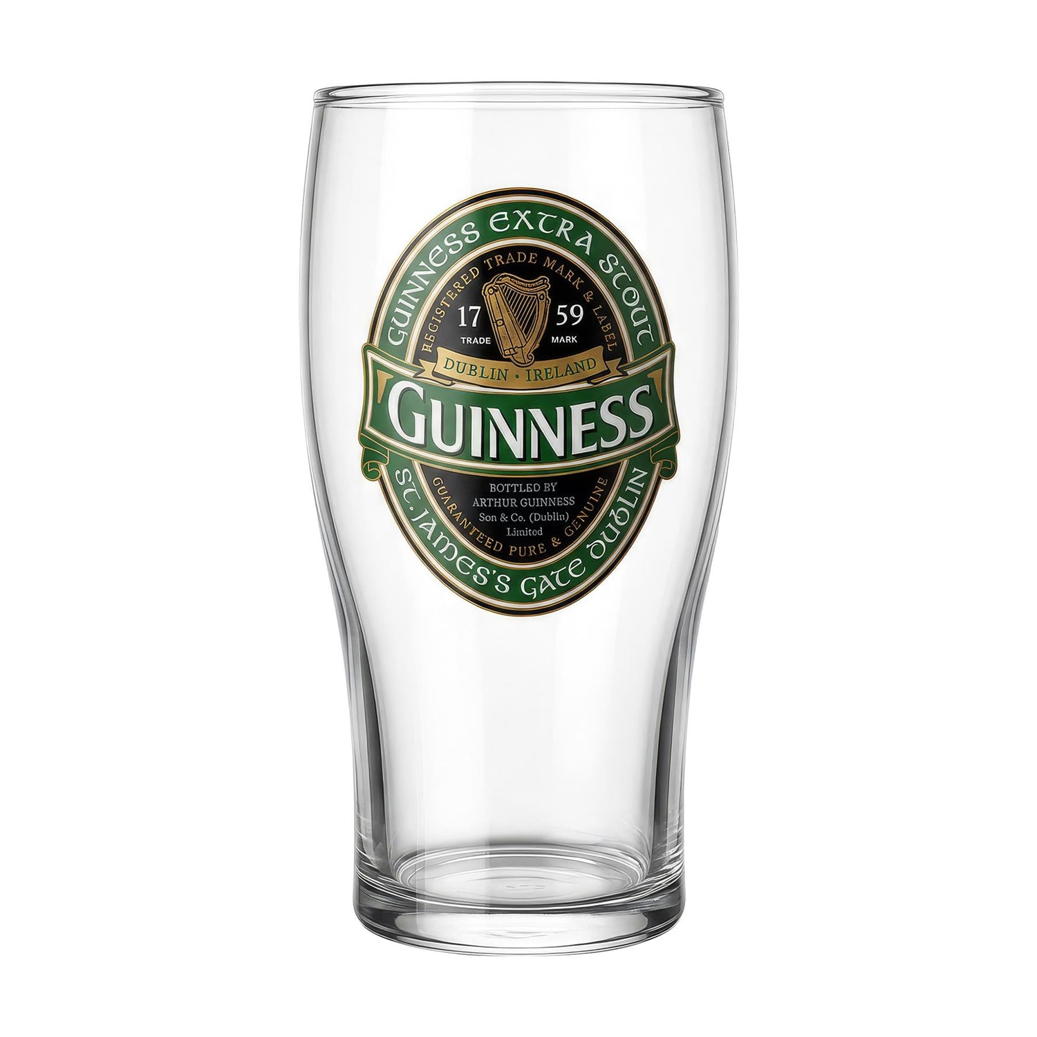 Guinness Ireland Pint Glass