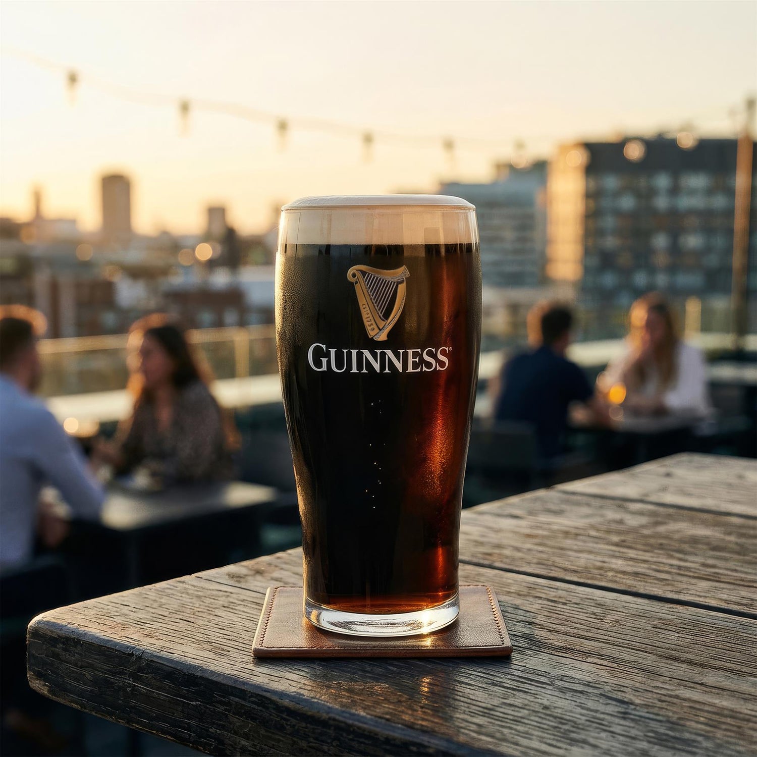 Guinness 2 Piece Tulip Pint Glass Set