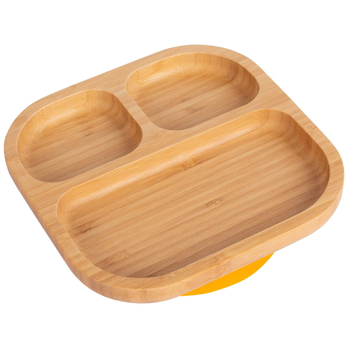 Divided Bamboo Baby Weaning Plate