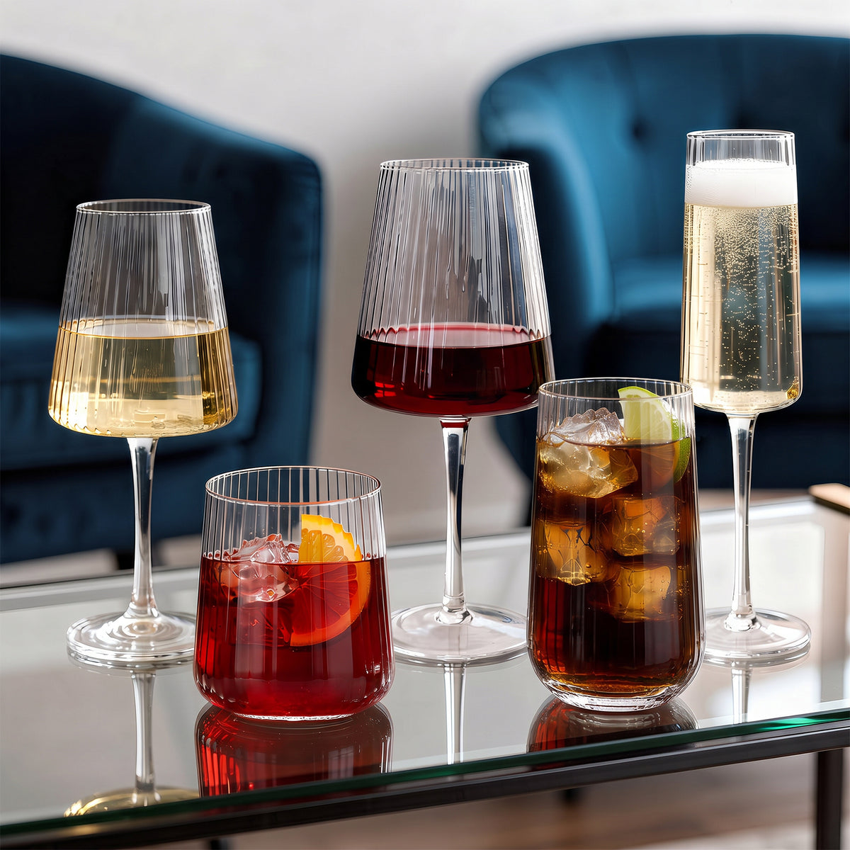 550ml Chelsea Optic Crystal Highball Glass