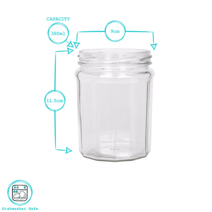 380ml Glass Jam Jar