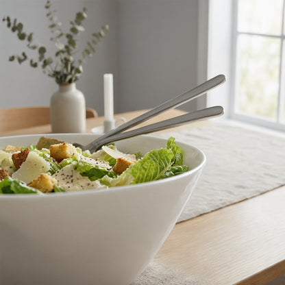 Round Opalware Cereal Bowl - 19cm - White