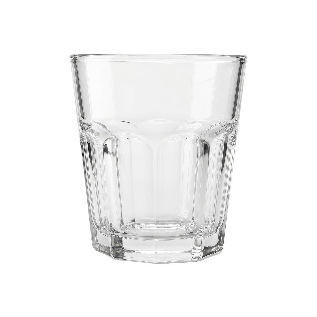 285ml Panelled Glass Tumbler